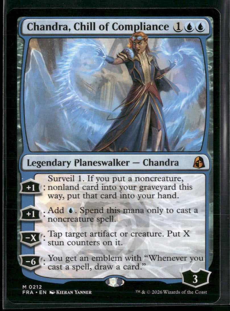 Reality Fracture Chandra, Chill of Compliance #212
