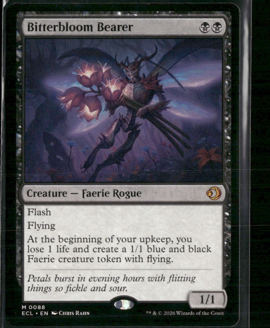 Lorwyn Eclipsed Bitterbloom Bearer #88