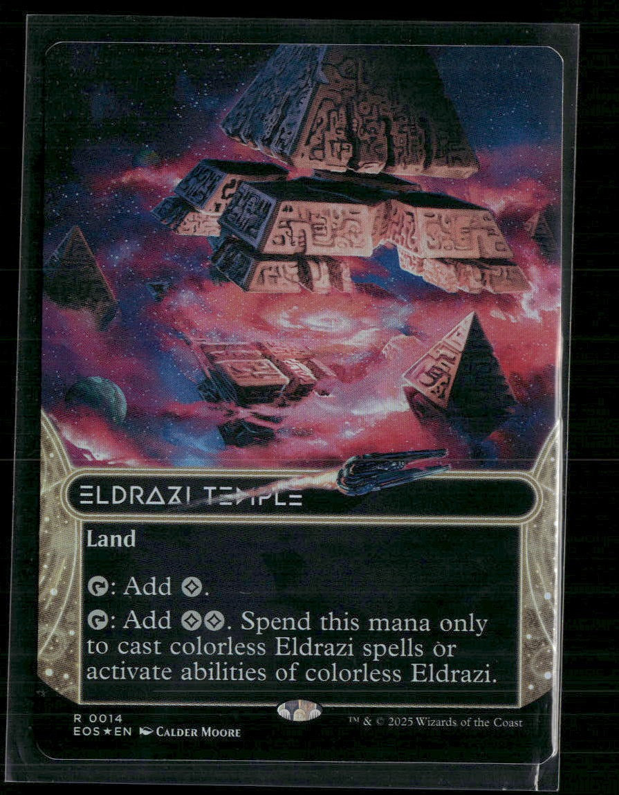 Edge of Eternities: Stellar Sights Eldrazi Temple (0014) (Borderless) Foil #14