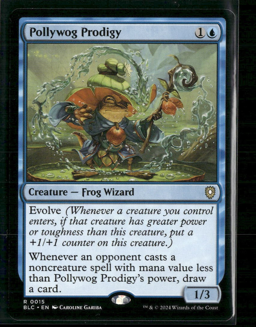 Commander: Bloomburrow Pollywog Prodigy #15