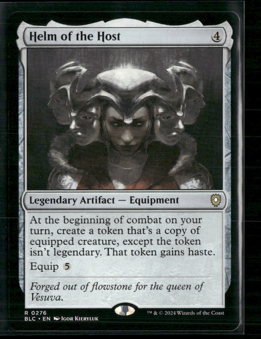 Commander: Bloomburrow Helm of the Host #276