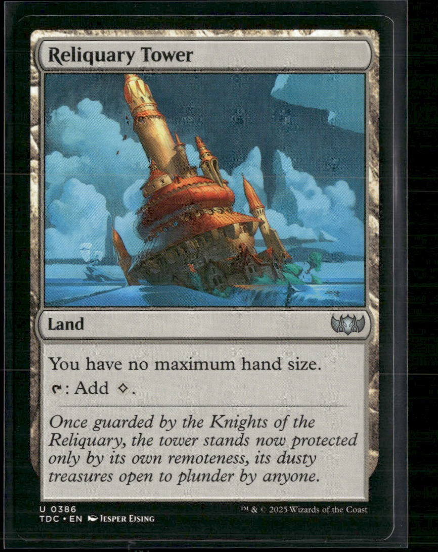 Commander: Tarkir: Dragonstorm Reliquary Tower #386