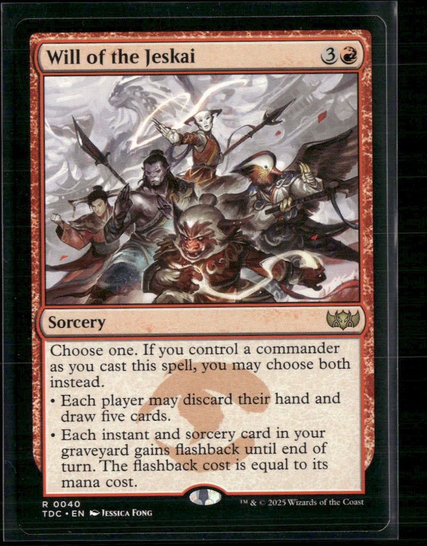 Commander: Tarkir: Dragonstorm Will of the Jeskai #40