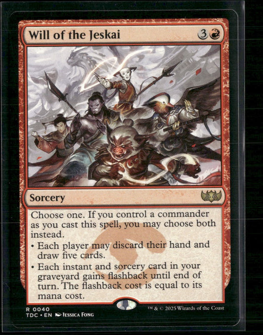 Commander: Tarkir: Dragonstorm Will of the Jeskai #40