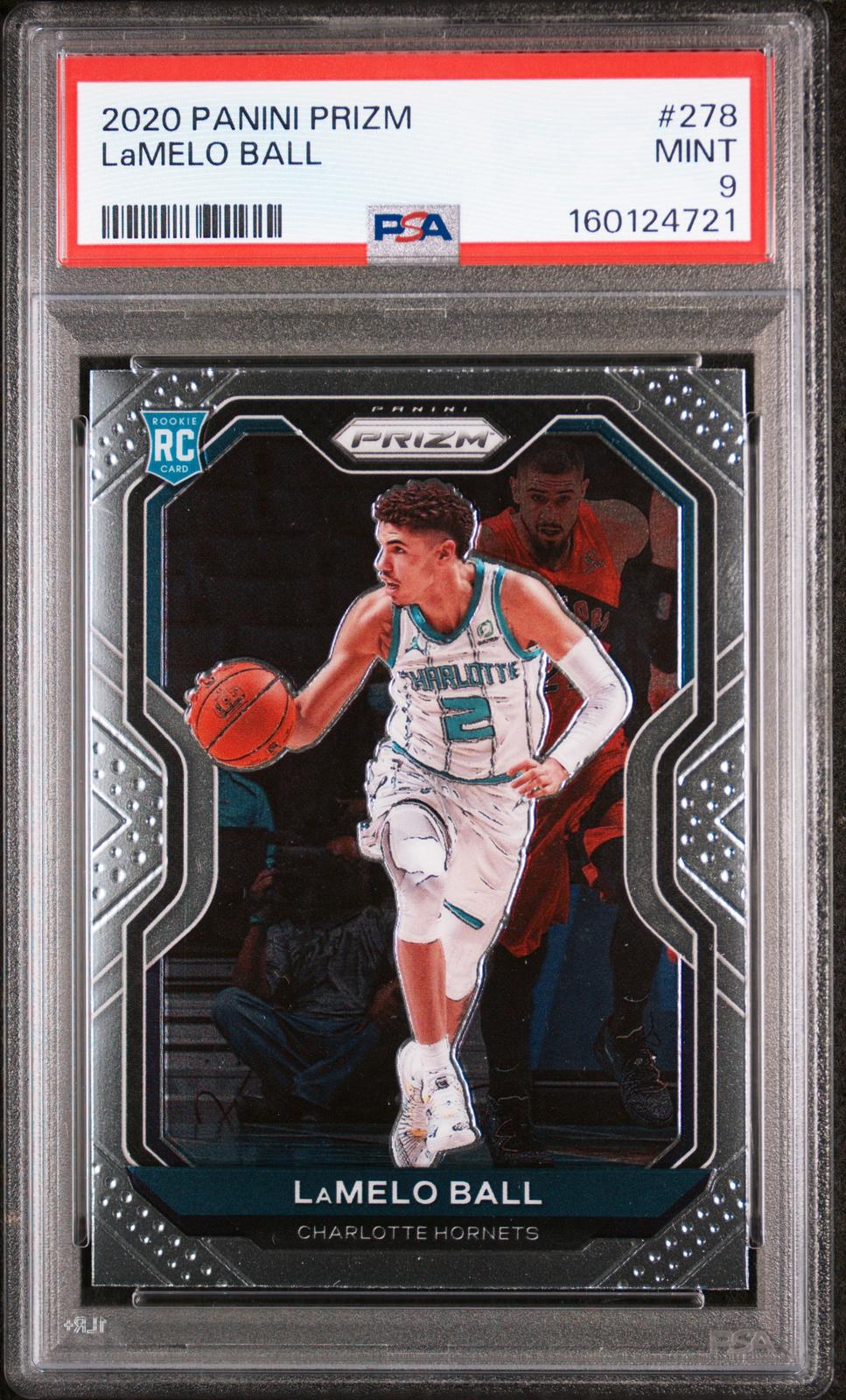 2020 Panini Prizm Lamelo Ball 9 PSA #278