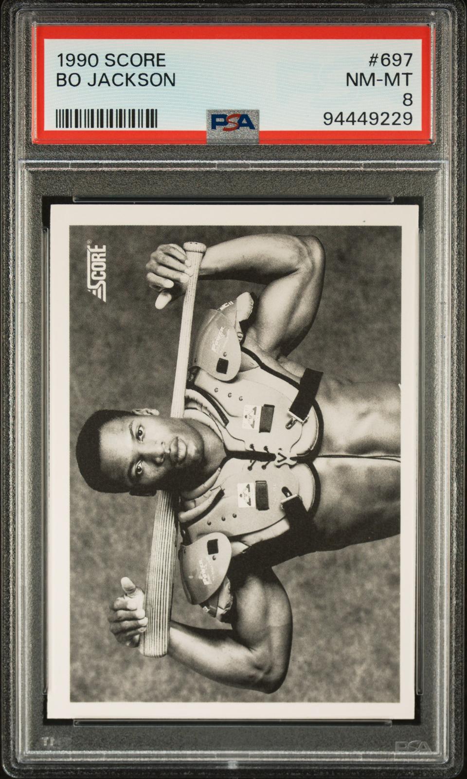 1990 Score Bo Jackson 8 PSA #697