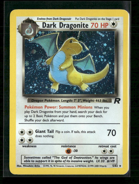 Team Rocket Dark Dragonite (5) Unlimited #05/82