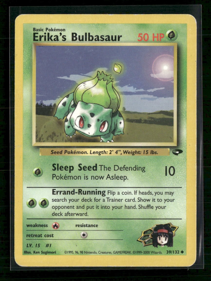 Gym Challenge Erika's Bulbasaur Unlimited #039/132