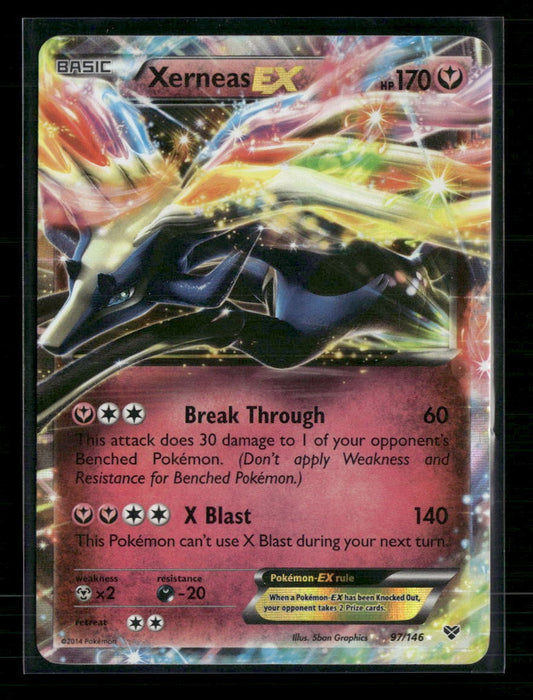 XY Base Set Xerneas EX #97/146