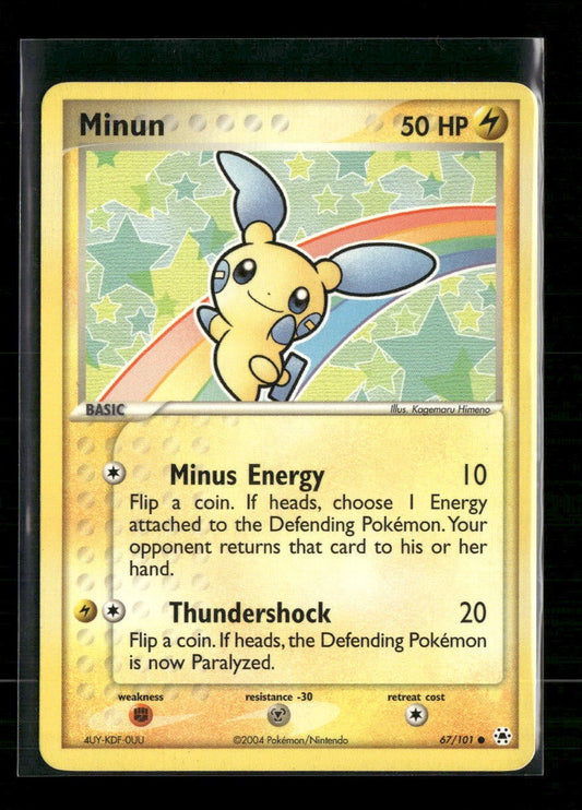 Hidden Legends Minun #67/101
