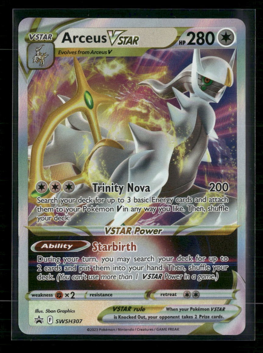 SWSH: Sword & Shield Promo Cards Arceus VSTAR #SWSH307