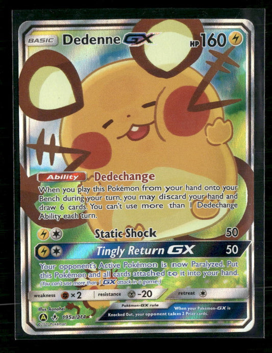 Alternate Art Promos Dedenne GX #195a/214 Damaged
