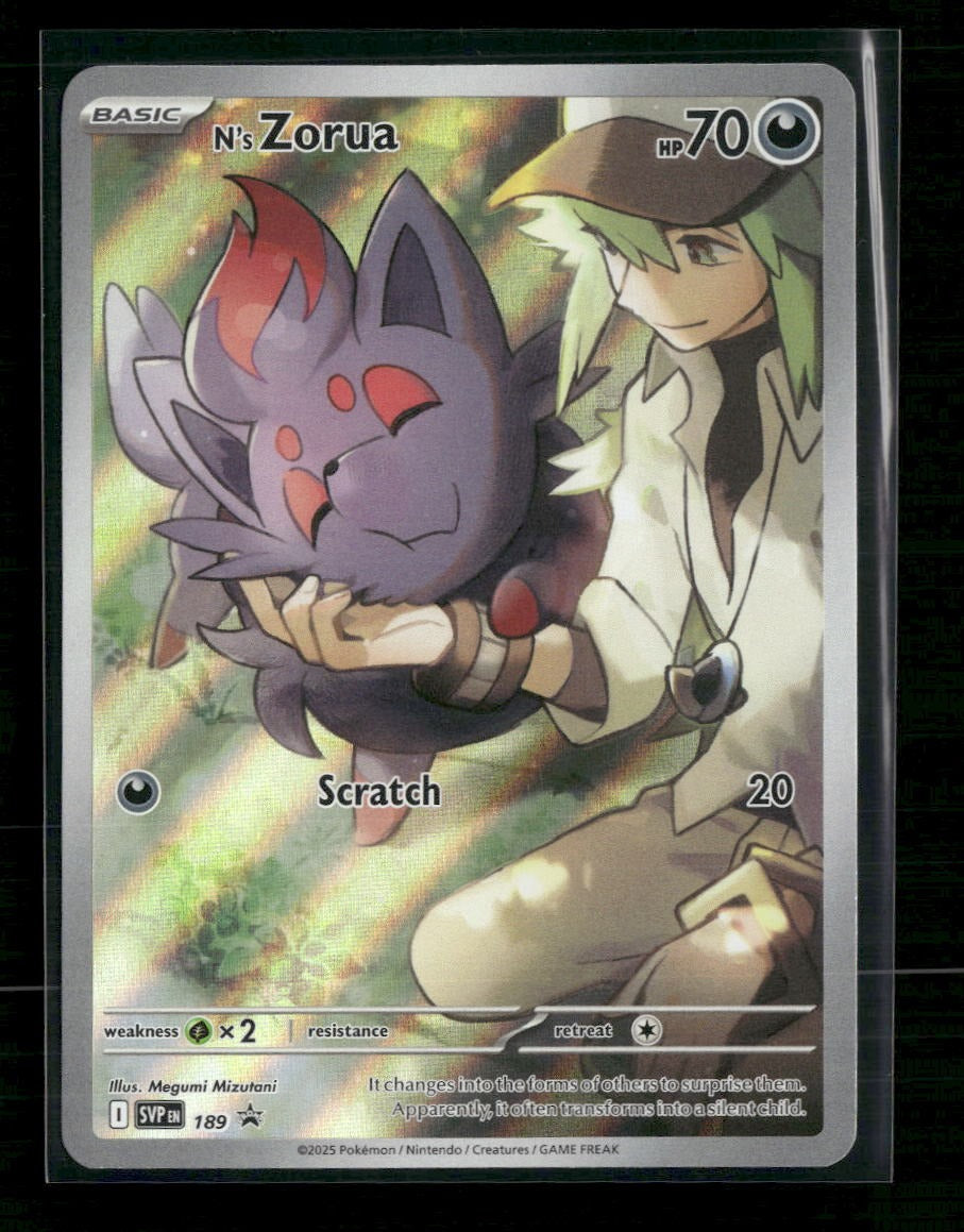 SV: Scarlet & Violet Promo Cards N's Zorua #189