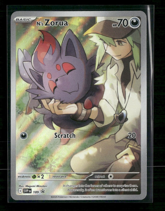 SV: Scarlet & Violet Promo Cards N's Zorua #189
