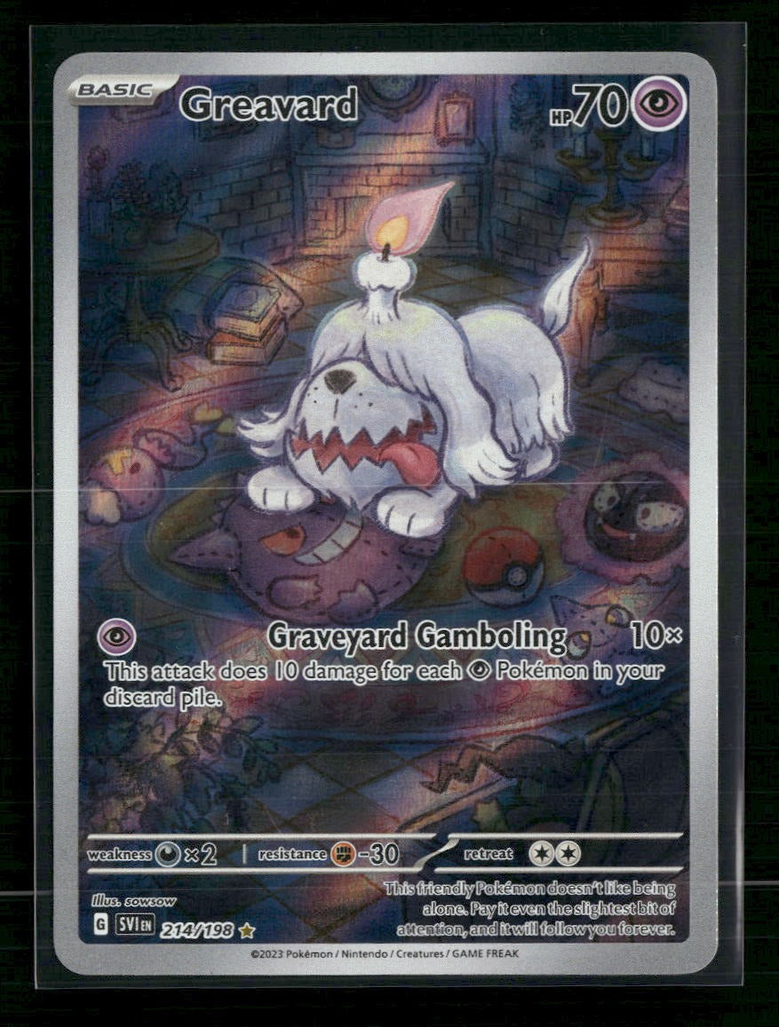 SV01: Scarlet & Violet Base Set Greavard #214/198
