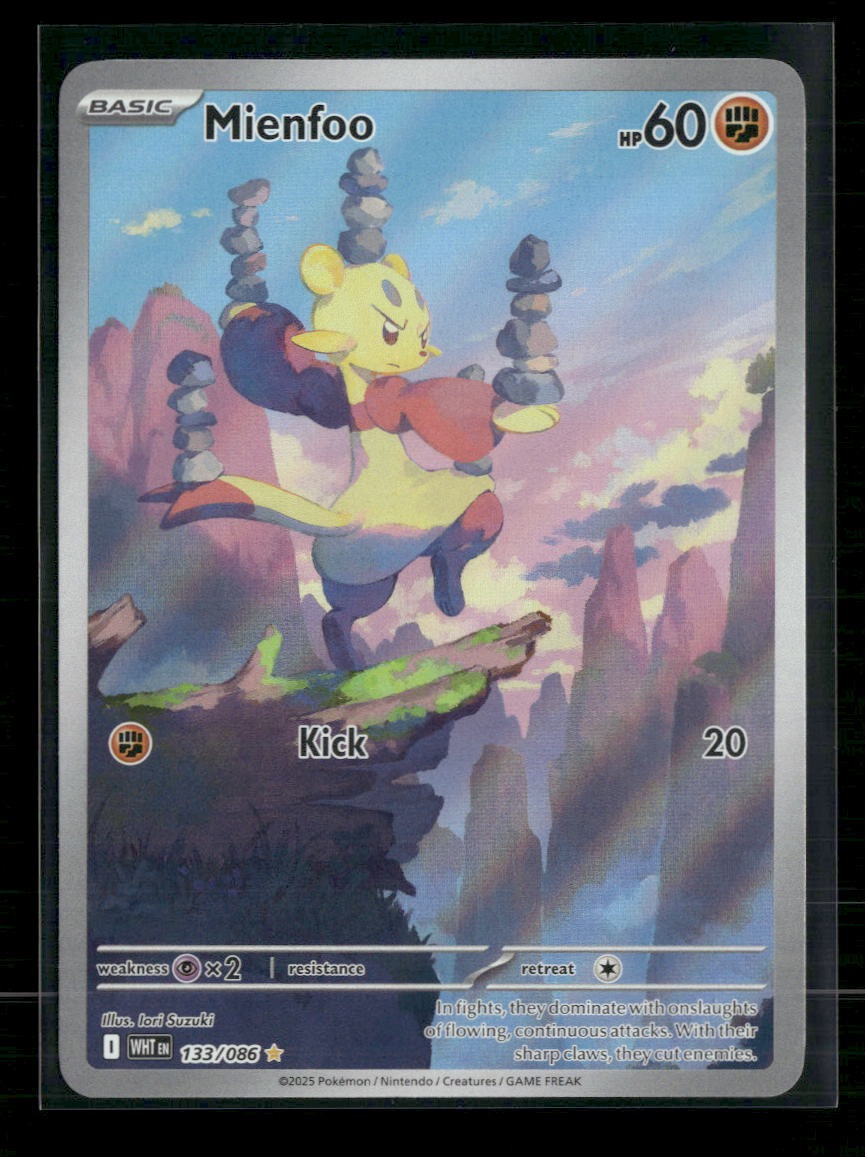 SV: White Flare Mienfoo #133/086