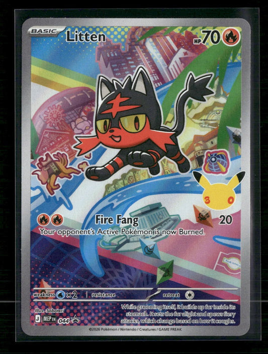 ME: Mega Evolution Promo Litten #044