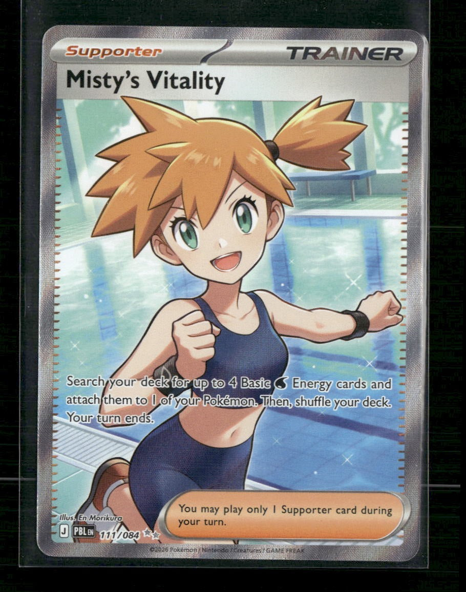 ME05: Pitch Black Misty's Vitality #111/084