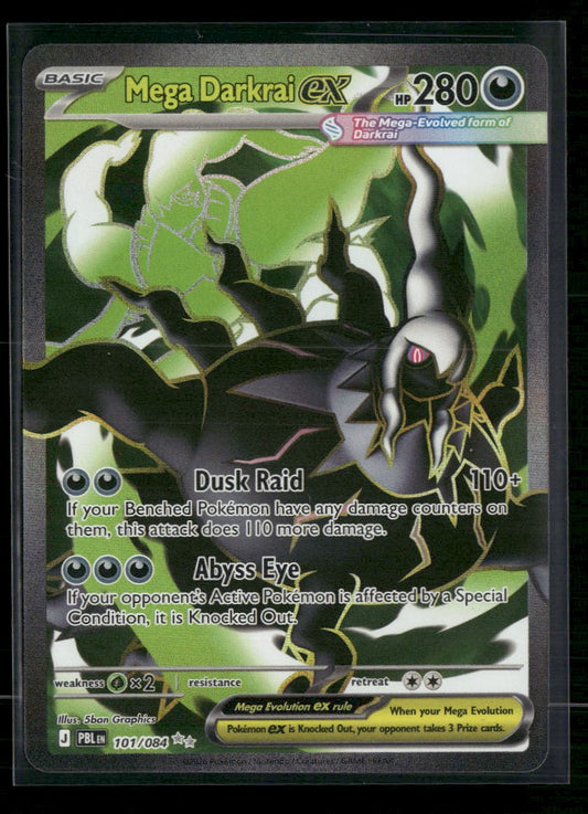 ME05: Pitch Black Mega Darkrai ex #101/084