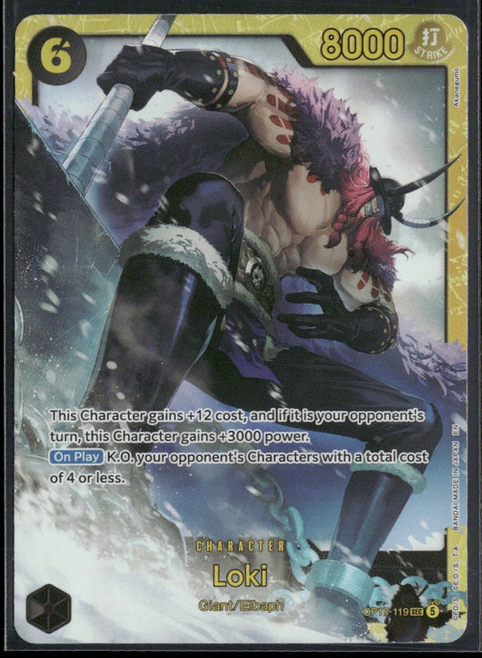 The World's Strongest Warriors Loki #OP17-119
