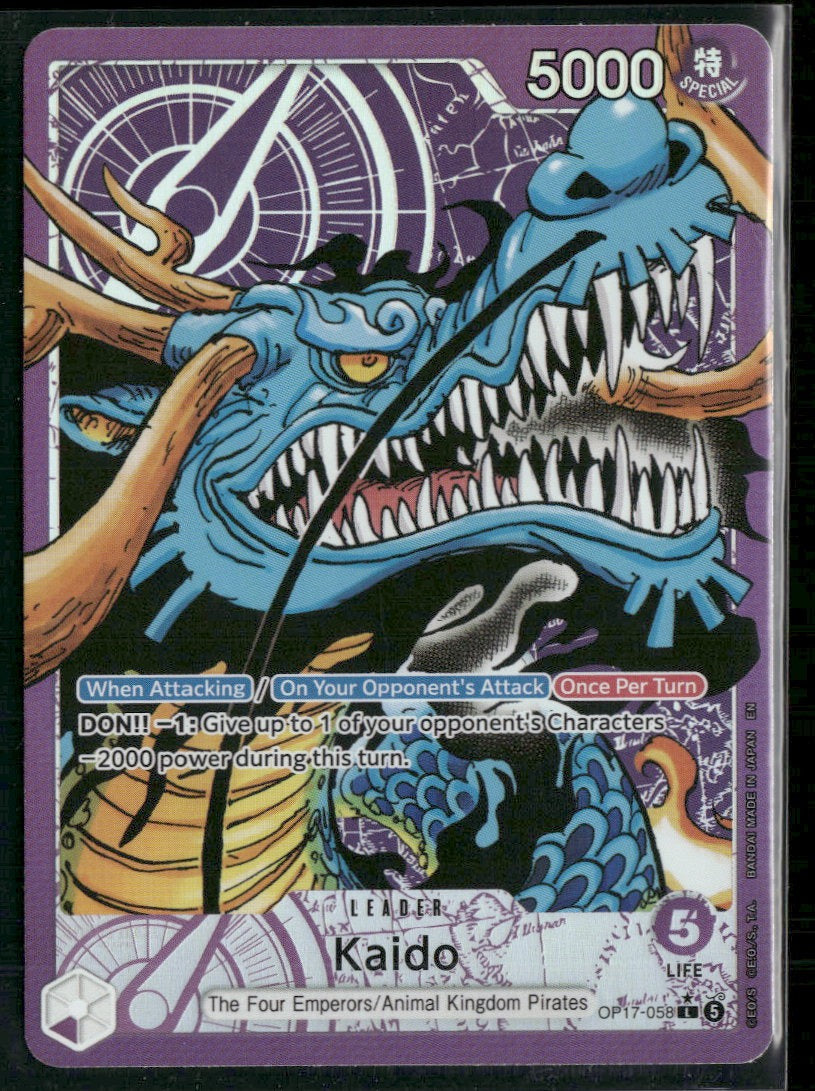 The World's Strongest Warriors Kaido (058) (Alternate Art) #OP17-058