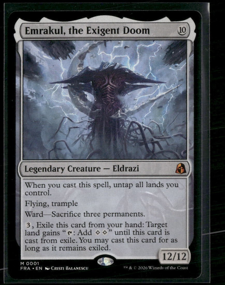 Reality Fracture Emrakul, the Exigent Doom #1