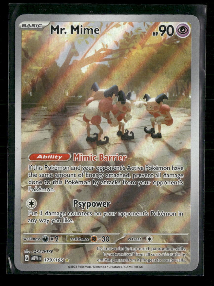 SV: Scarlet & Violet 151 Mr. Mime #179/165