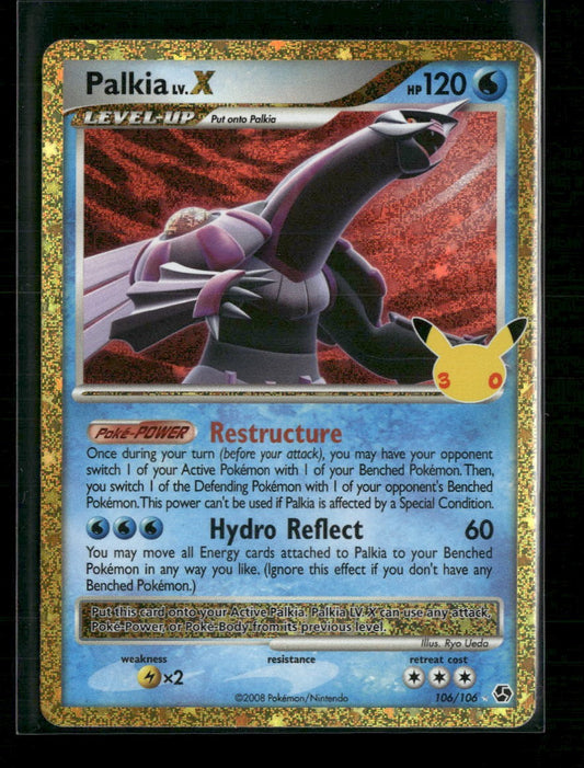 ME: 30th Celebration Classic Collection Palkia LV.X #106/106
