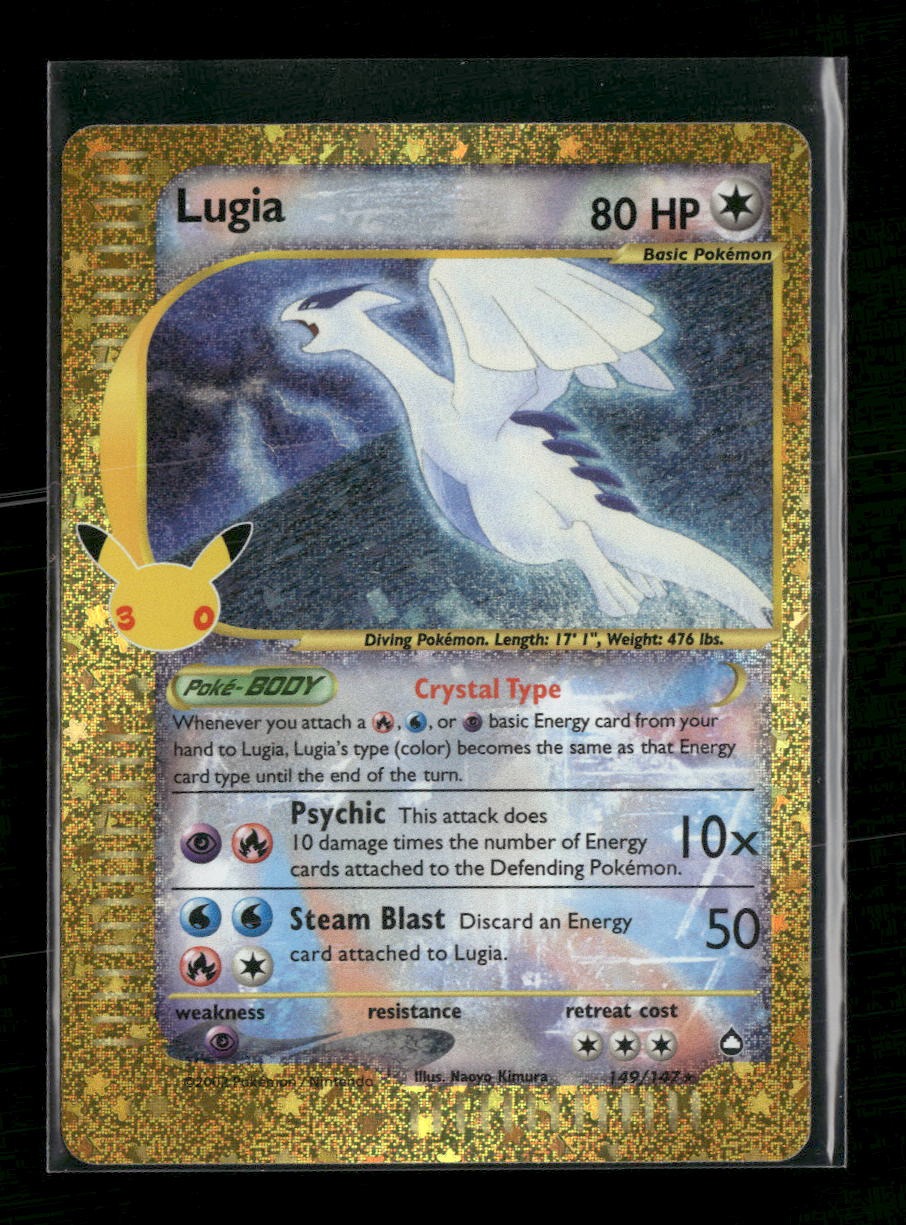 ME: 30th Celebration Classic Collection Lugia #149/147