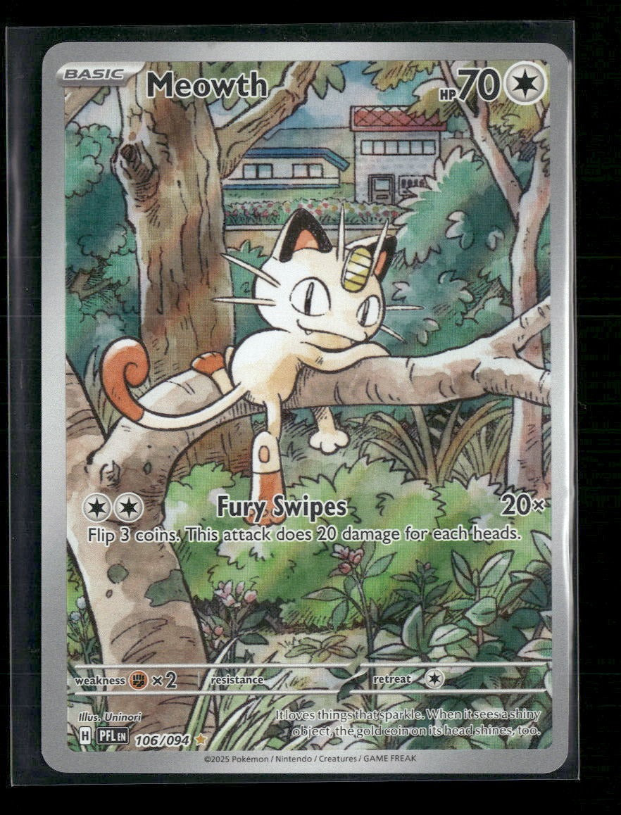 ME02: Phantasmal Flames Meowth #106/094