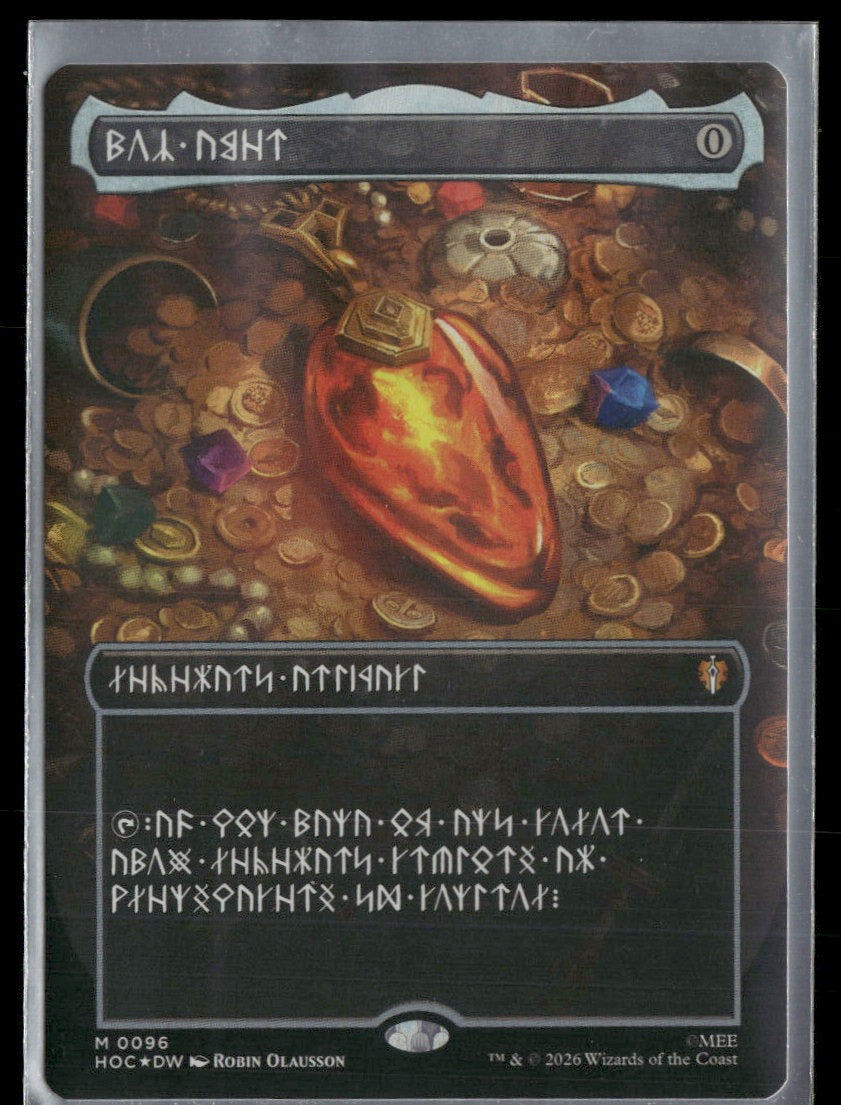 The Hobbit: Eternal-Legal Mox Amber (Borderless) (Dwarvish) #96