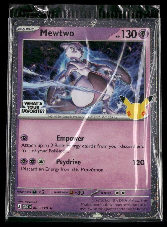 Miscellaneous Cards & Products Mewtwo #063/128