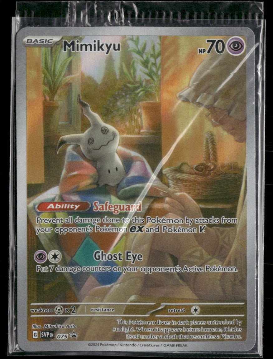 SV: Scarlet & Violet Promo Cards Mimikyu #075