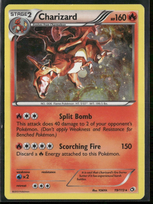 Miscellaneous Cards & Products Charizard #019/113 Damaged