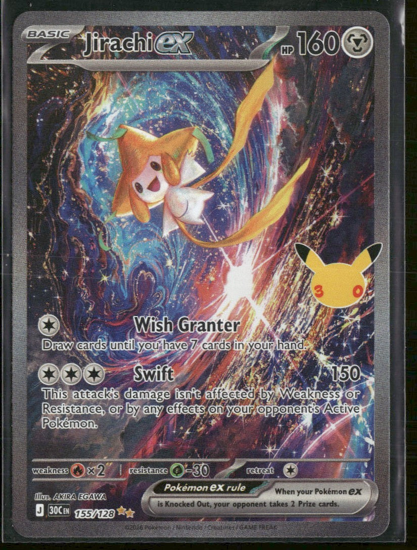 ME: 30th Celebration Jirachi ex #155/128