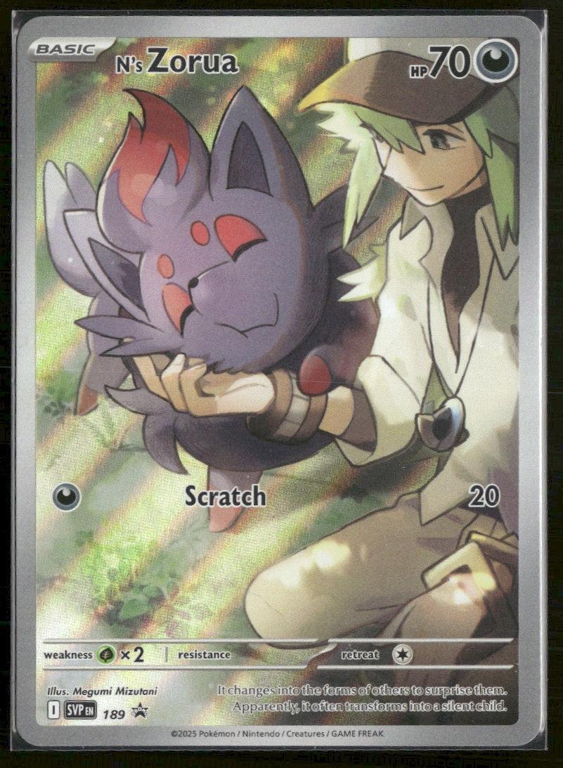 SV: Scarlet & Violet Promo Cards N's Zorua #189