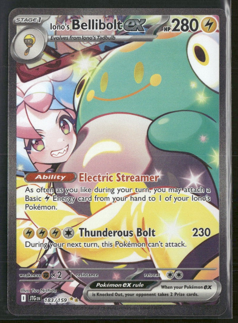 SV09: Journey Together Iono's Bellibolt ex #183/159