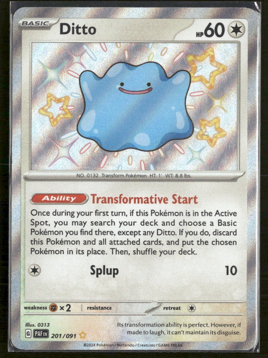 SV: Paldean Fates Ditto #201/091