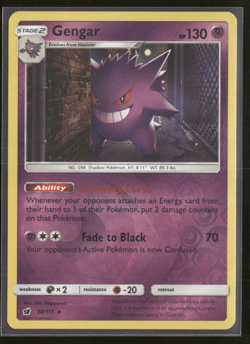 SM - Crimson Invasion Gengar #38/111