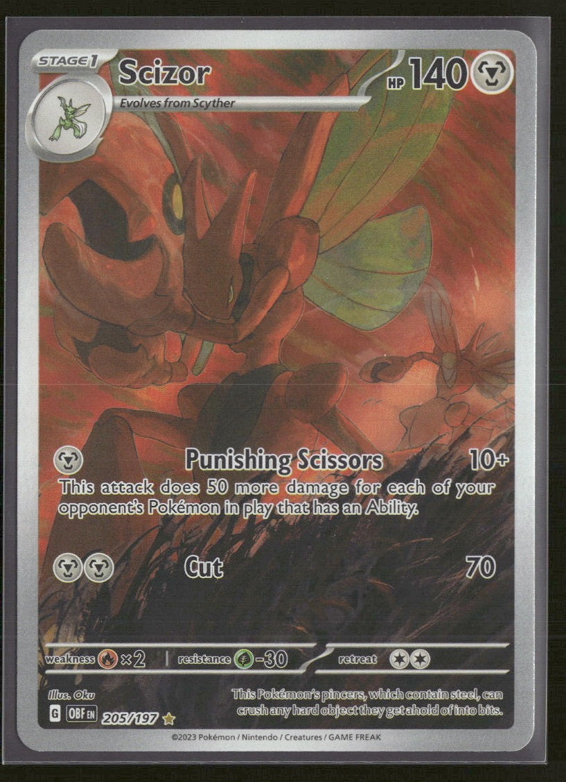 SV03: Obsidian Flames Scizor #205/197