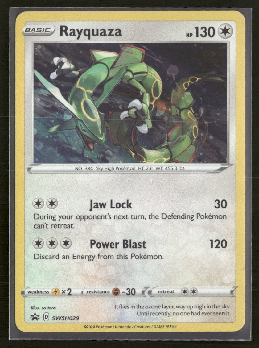 SWSH: Sword & Shield Promo Cards Rayquaza #SWSH029