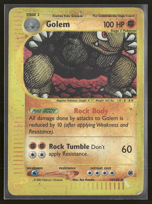 Expedition Golem (14) #014/165 Damaged