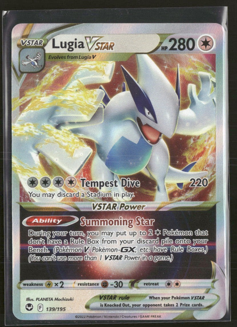 SWSH12: Silver Tempest Lugia VSTAR #139/195