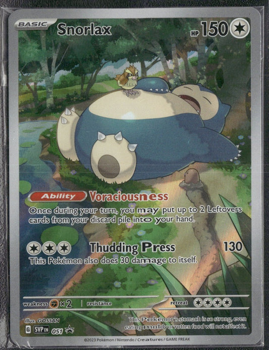 SV: Scarlet & Violet Promo Cards Snorlax #051