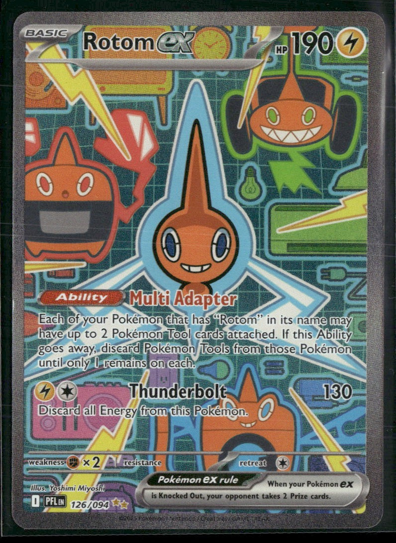ME02: Phantasmal Flames Rotom ex #126/094