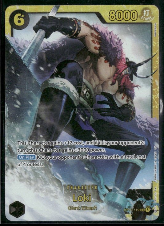 The World's Strongest Warriors Loki #OP17-119