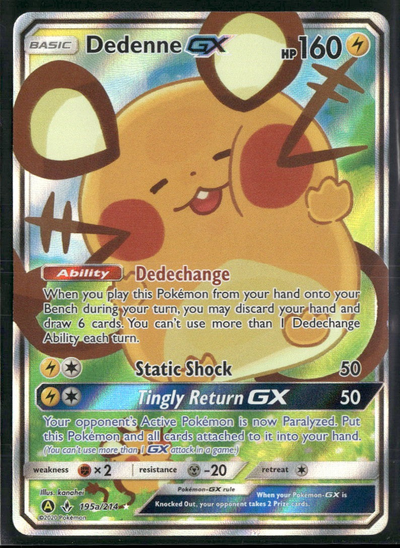Alternate Art Promos Dedenne GX #195a/214