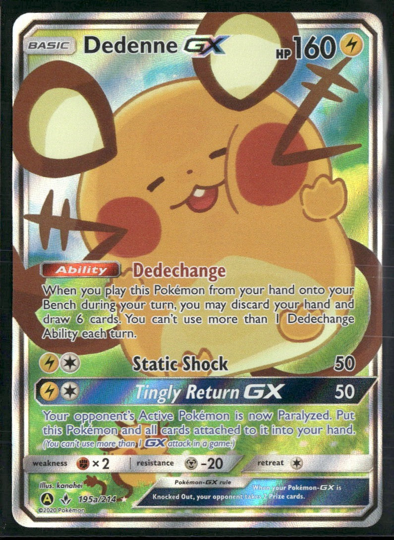 Alternate Art Promos Dedenne GX #195a/214
