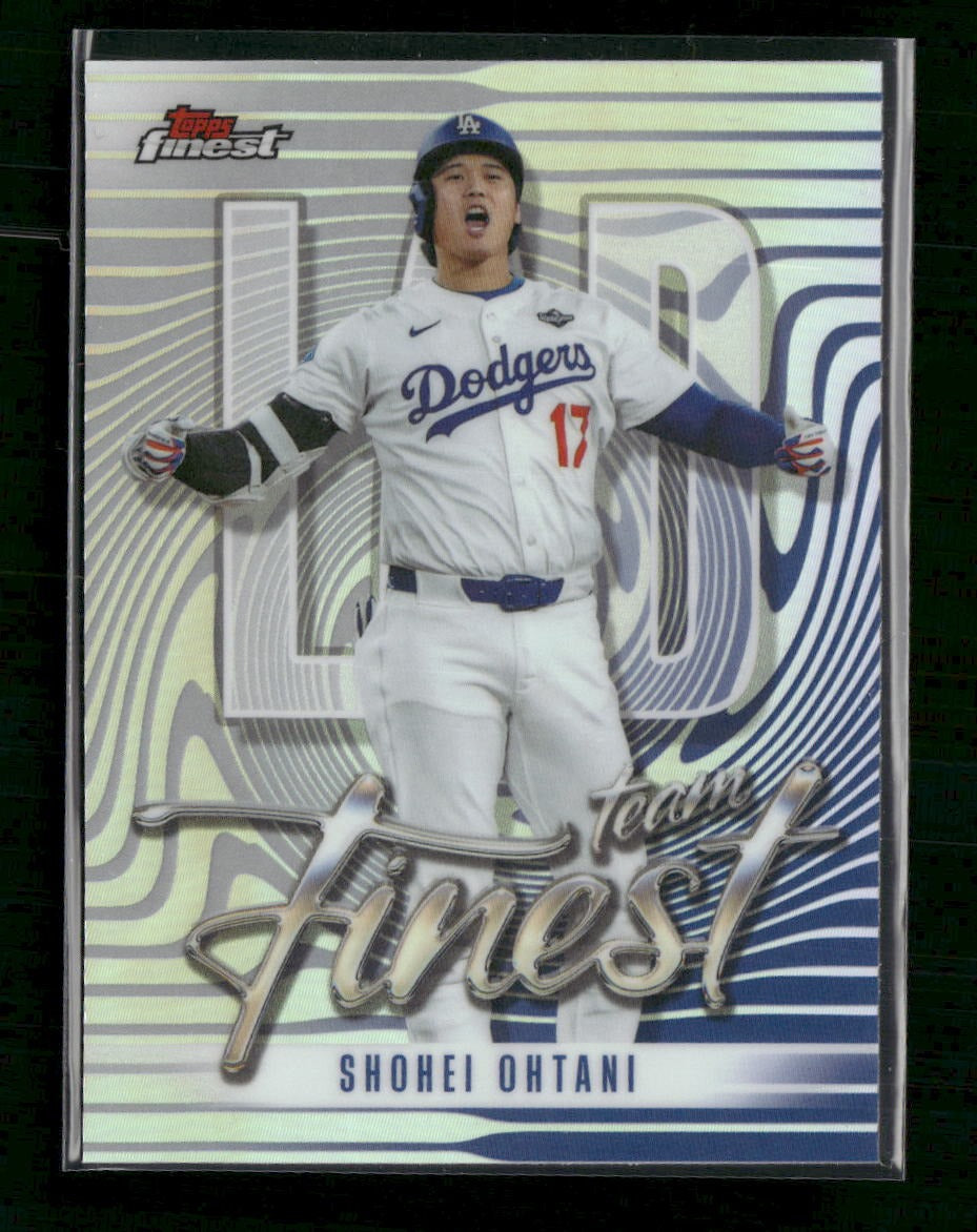 2026 Finest Topps Team Finest Refractor Shohei Ohtani #TF-15