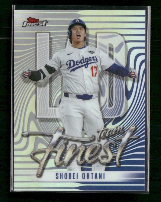 2026 Finest Topps Team Finest Refractor Shohei Ohtani #TF-15